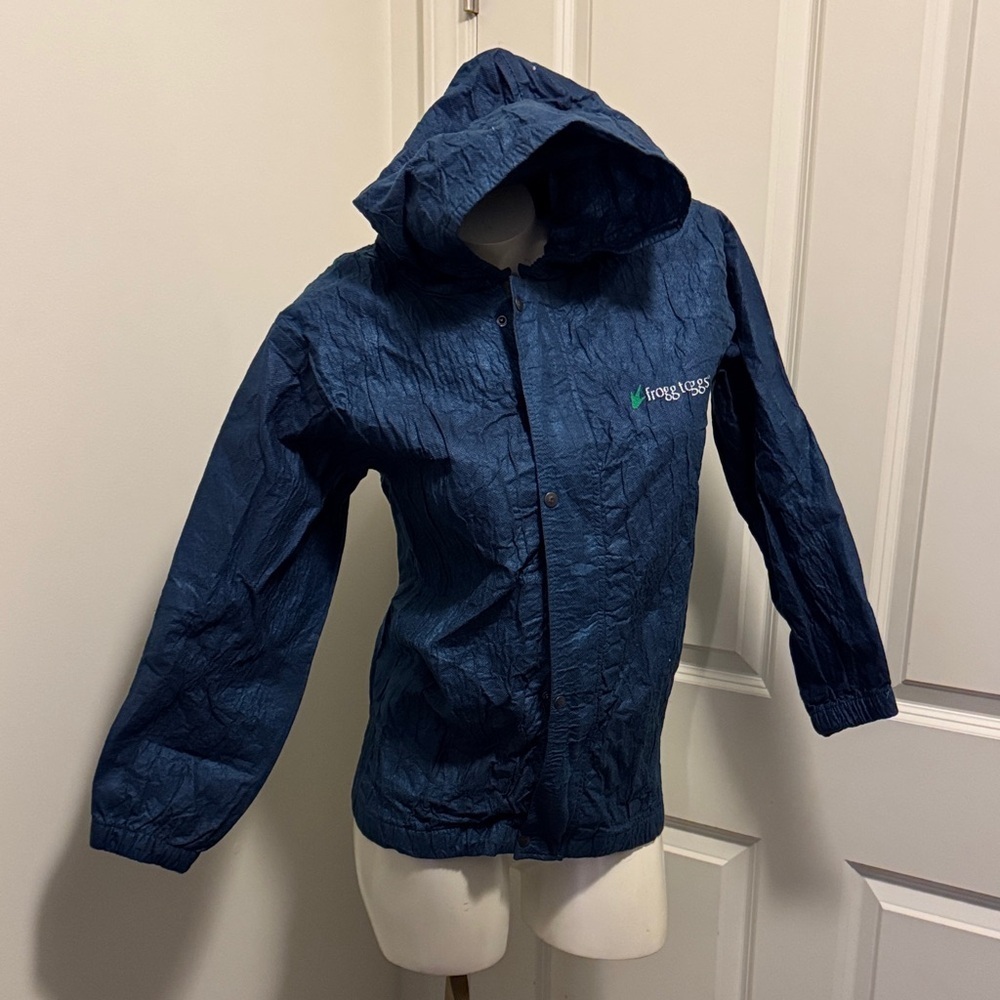 Versatile Blue Hooded Utility Jacket